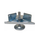 Main view of a S&W Leveling Mounts Leveling Mounts 2" base dia. with 4.93″w x 1.45″h plate and 100 lb. capacity it is Kit includes screws under part