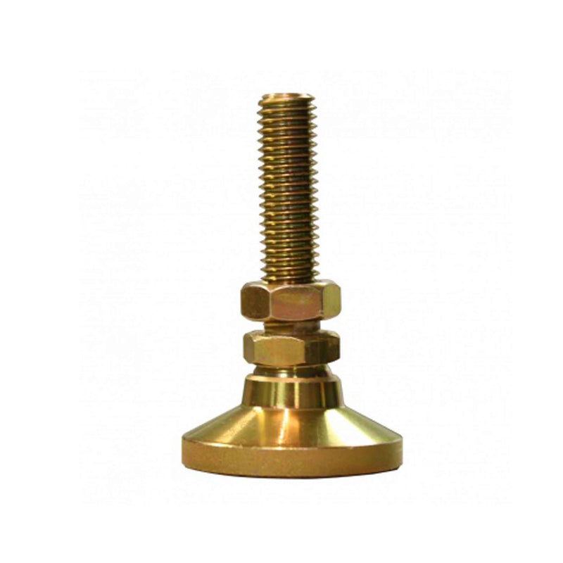 Main view of a S&W Leveling Mounts Leveling Mounts 3" base dia. with 3/4"-10 x 2" stud and 7400 lb. capacity it is Swivel base; USA-made under part