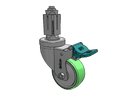 SX-03AMN-125-DL-XSN7 MedCaster Caster