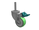 SX-03AMX-125-DL-TS21 MedCaster Caster