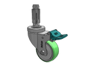 SX-03AMX-125-DL-XSN3 MedCaster Caster