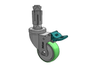 SX-03AMX-125-DL-XSN6-CTG MedCaster Caster