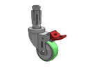 SX-03AMX-125-TL-XSN6-CTG MedCaster Caster