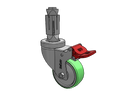 SX-03AMX-125-TL-XSN6 MedCaster Caster