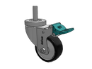 SX-03PYN-125-DL-TS13 MedCaster Caster