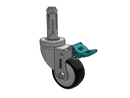 SX-03PYN-125-DL-XRN4-CTG MedCaster Caster
