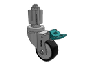 SX-03PYN-125-DL-XSN9-CTG MedCaster Caster