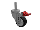 SX-03PYN-125-TL-TS14-CTG MedCaster Caster
