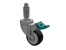 SX-03PYX-125-DL-XSN2-CTG MedCaster Caster