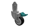 SX-03PYX-125-DL-XSN7 MedCaster Caster