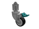SX-03PYX-125-DL-XSN9-CTG MedCaster Caster