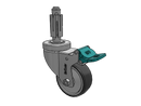 SX-03TPN-125-DL-XSN2 MedCaster Caster