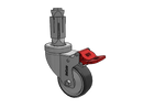 SX-03TPN-125-TL-XSN6 MedCaster Caster