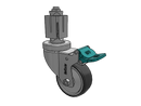 SX-03TPX-125-DL-XSN9-CTG MedCaster Caster
