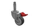 SX-03TPX-125-TL-XRN2 MedCaster Caster