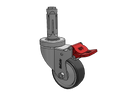 SX-03TPX-125-TL-XRN4-CTG MedCaster Caster
