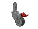 SX-03TPX-125-TL-XRN5 MedCaster Caster