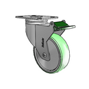 SX-04AMN-125-DL-TP13 MedCaster Swivel Caster