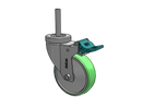 SX-04AMN-125-DL-TS21 MedCaster Caster