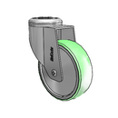 SX-04AMX-125-SW-HK01-CTG MedCaster Swivel Caster
