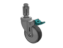 SX-04TPN-125-DL-XSN5 MedCaster Caster
