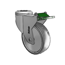 SX-04TPX-125-DL-HK01 MedCaster Swivel Caster