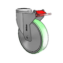 SX-05AMN-125-TL-HK01 MedCaster Swivel Caster