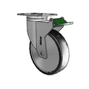 SX-05PYN-125-DL-TP13 MedCaster Swivel Caster