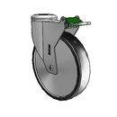 SX-06PYX-125-DL-HK01 MedCaster Swivel Caster