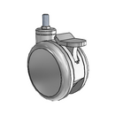 TA-05ATP-281-DL-TS02 MedCaster Swivel Caster