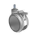 TA-05ATP-281-DL-TS07 MedCaster Swivel Caster
