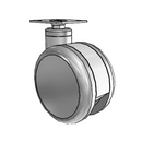 TA-05ATP-281-SW-TP11 MedCaster Swivel Caster