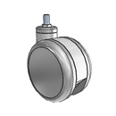 TA-05ATP-281-SW-TS16 MedCaster Swivel Caster