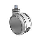 TA-05ATP-281-SW-TS18 MedCaster Swivel Caster