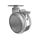 TA-05ATP-281-TL-TP11 MedCaster Swivel Caster