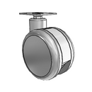 TG-05TPP-281-SW-TP11 MedCaster Swivel Caster