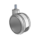 TG-05TPP-281-SW-TS07 MedCaster Swivel Caster