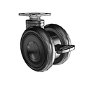 TGE65101BK-MNTB Shepherd Swivel Caster