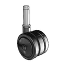 TW-02NYO-200-SW-GR02 MedCaster Swivel Caster