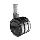 TW-02NYO-200-SW-TS02 MedCaster Swivel Caster
