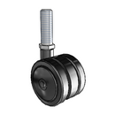 TW-02NYO-200-SW-TS03 MedCaster Swivel Caster