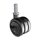 TW-02NYO-200-SW-TS06 MedCaster Swivel Caster