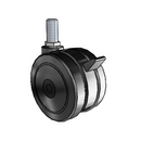 TW-03NYO-200-TB-TS02 MedCaster Swivel Caster