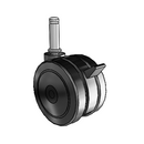 TW-03TPO-200-TB-GR02 MedCaster Swivel Caster