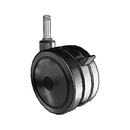 TW-04PBO-200-TB-GR02 MedCaster Swivel Caster